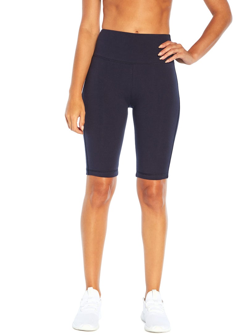 Marika Women's Becca High Rise Tummy Control Bermuda Short, Midnight Blue, Medium - Image 1